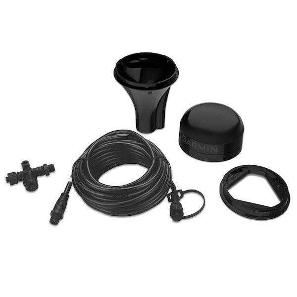 GPS 24xd GPS Antenna w/Heading Sensor f/NMEA 2000 Network, Black